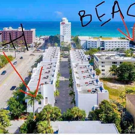 Across The Ocean Few Steps To Beach Contemporary Three Bedroom Townhouse Pompano Beach Bagian luar foto